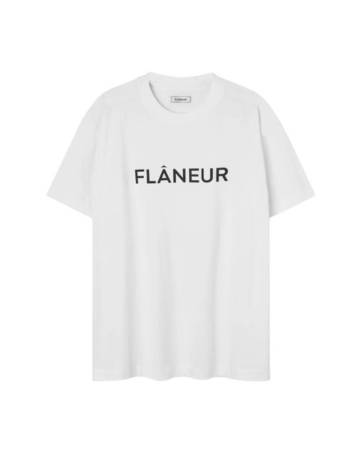 T-Shirts di flâneur in White da Uomo