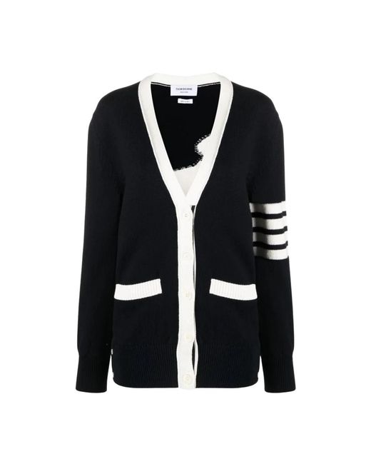Cardigans Thom Browne en coloris Black