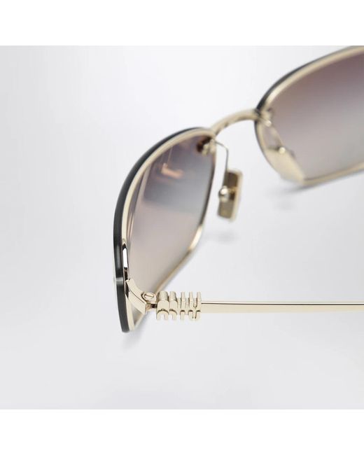 Miu Miu Gray Sunglasses