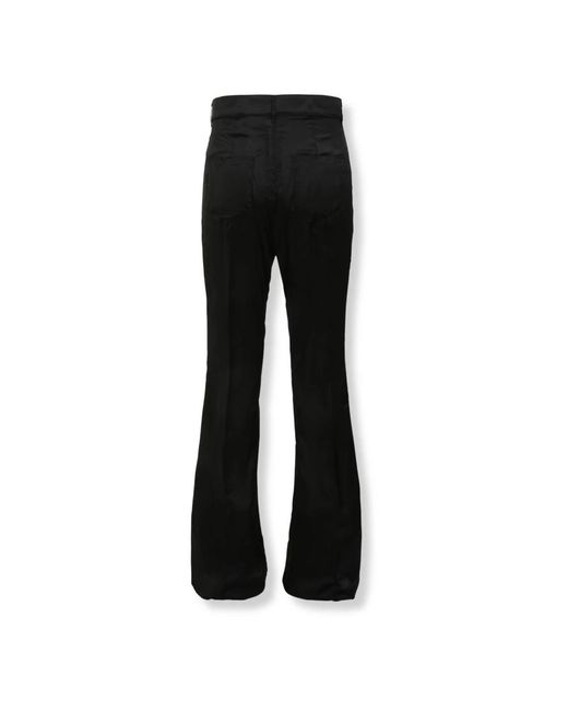 Rick Owens Black Flare Jeans for men