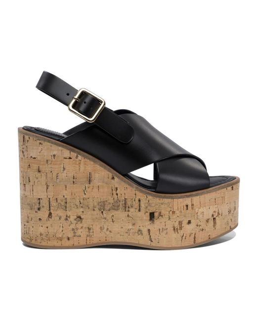 Wedges di Paloma Barceló in Black
