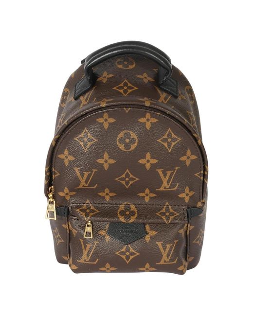 Louis vuitton monogram mini palm spring backpack Louis Vuitton de color Brown