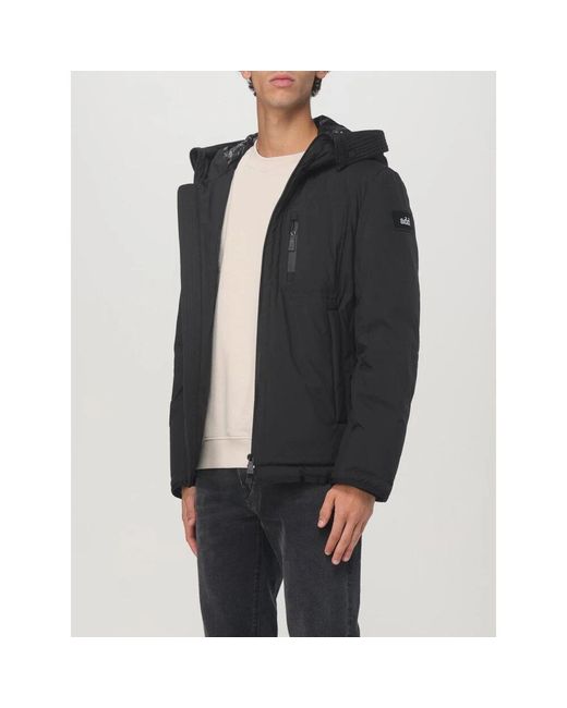 Winter Jackets Add de hombre de color Black