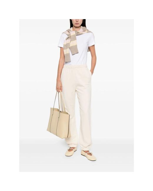 Pinko White Sweatpants