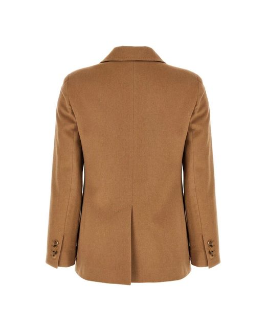 Max Mara Belluno Blazer in het Brown