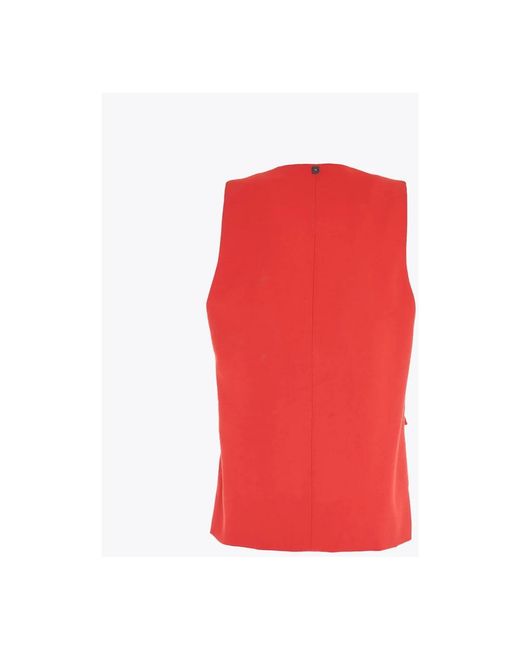 Vests Manila Grace de color Red