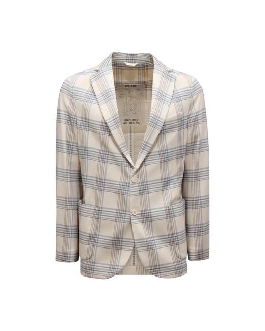 Circolo 1901 Gray Blazers for men