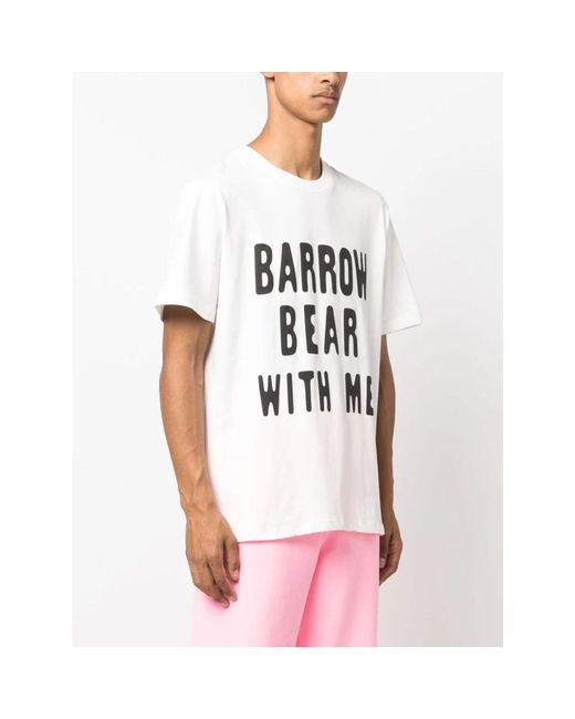Barrow Jersey t-shirt 002 in White für Herren