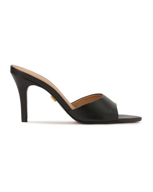 Kazar Heeled Mules in het Black
