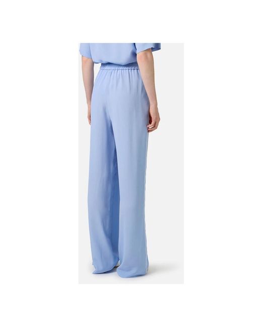 Iceberg Broeken ,Blauw ,Jogging Fit Broek in het Blue