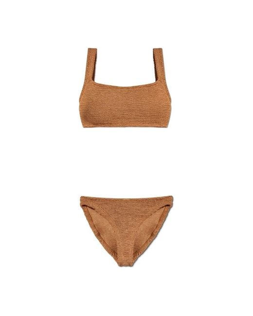 Hunza G White Bikinis