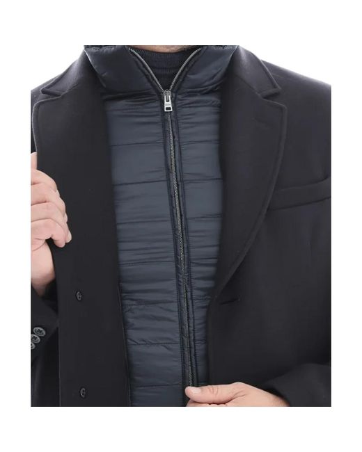 Herno Single-Breasted Coats in het Black voor heren