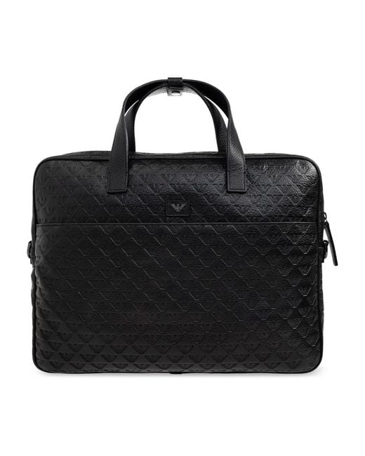 Emporio Armani Laptop Bags &Amp; Cases in het Black voor heren