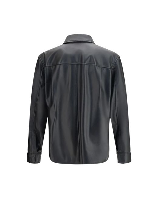 Leather Jackets Loewe de hombre de color Gray
