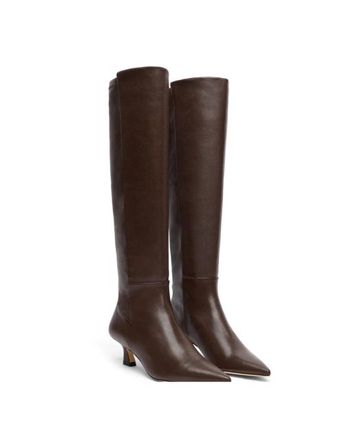 Stuart Weitzman Brown Cowboy Boots