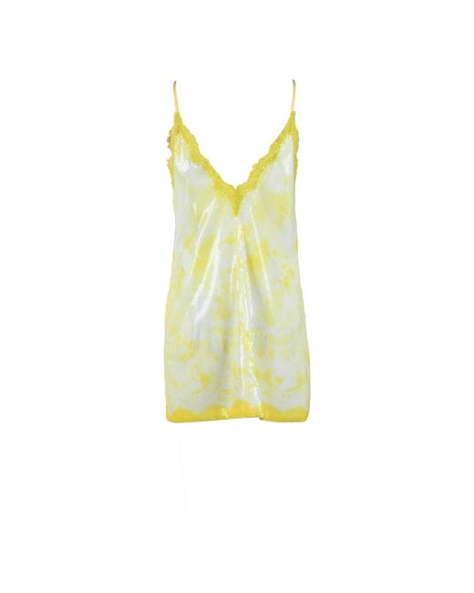 MSGM Yellow Kleid