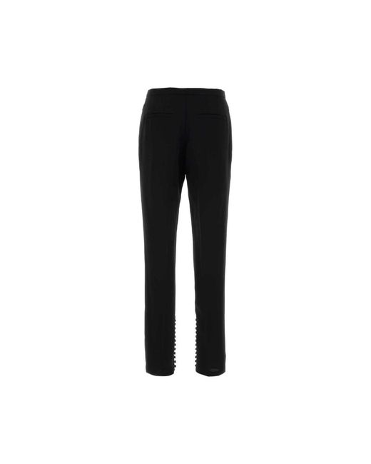 Dries Van Noten Black Cropped Trousers