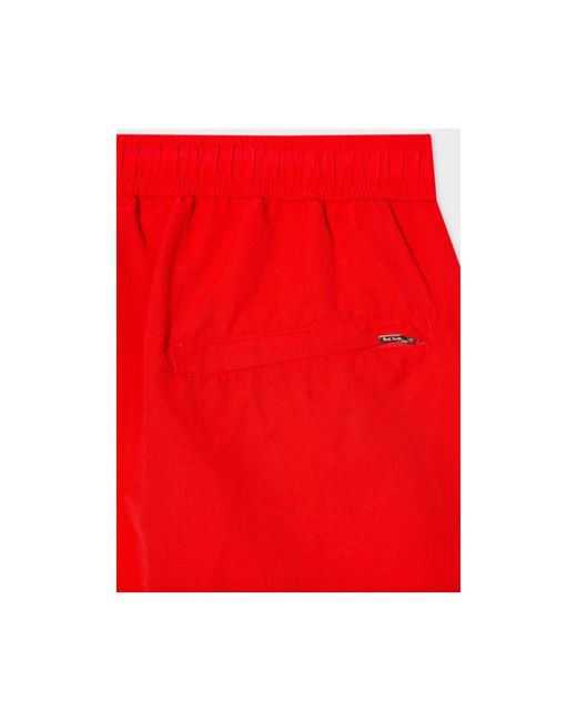 Paul Smith Red Beachwear for men