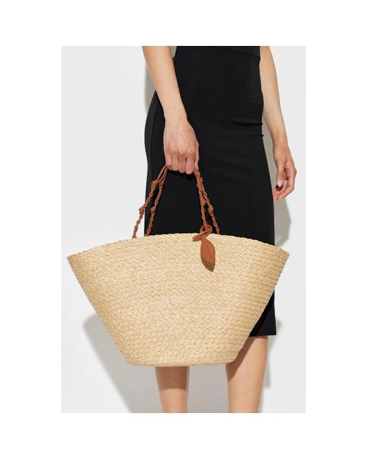 Jil Sander Natural Tote Bags