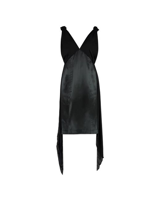 Bottega Veneta Black Midi Dresses