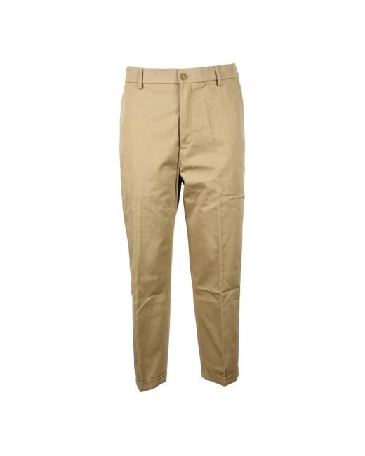 Pantaloni in cotone paris di KENZO in Natural da Uomo