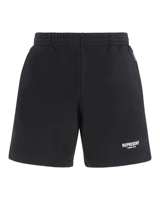 Represent Blue Casual Shorts for men