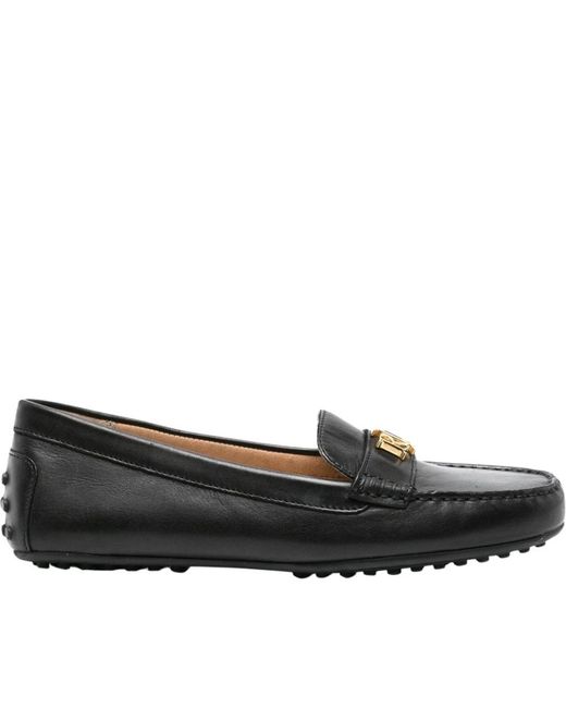 Ralph Lauren Black Loafers