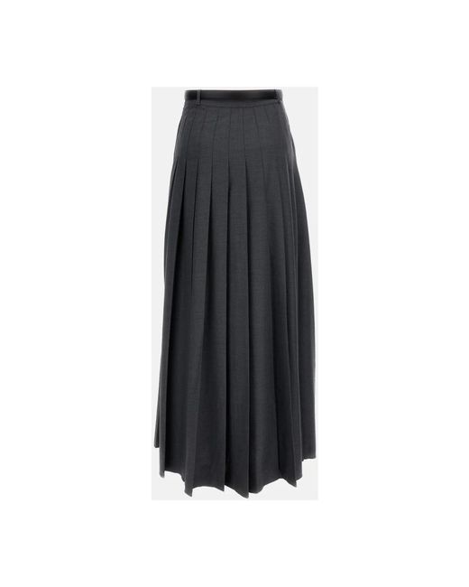 Self-Portrait Black Maxi Skirts