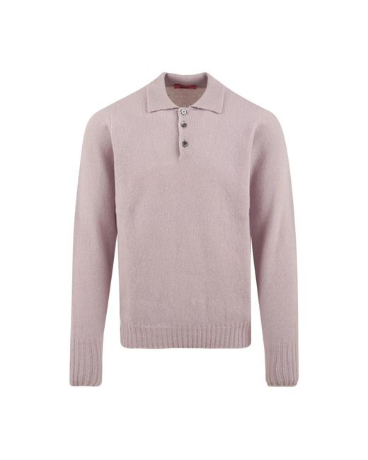 Drumohr Pink Polo Shirts for men