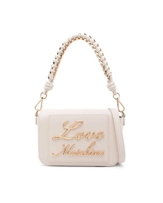 Love Moschino Natural Shoulder Bags