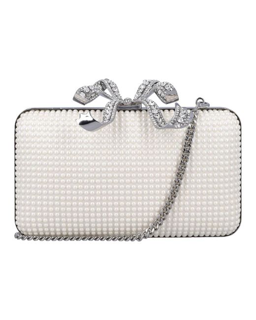 Clutches di Self-Portrait in Metallic
