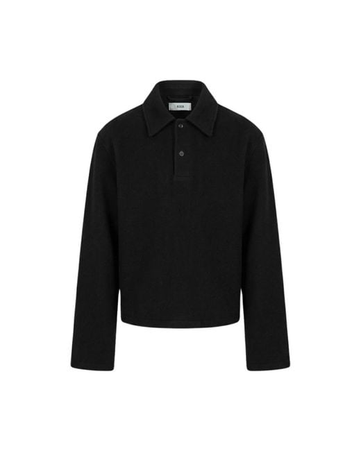 Rier Black Round-Neck Knitwear for men