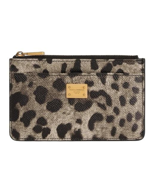 Dolce & Gabbana Metallic Wallets & Cardholders