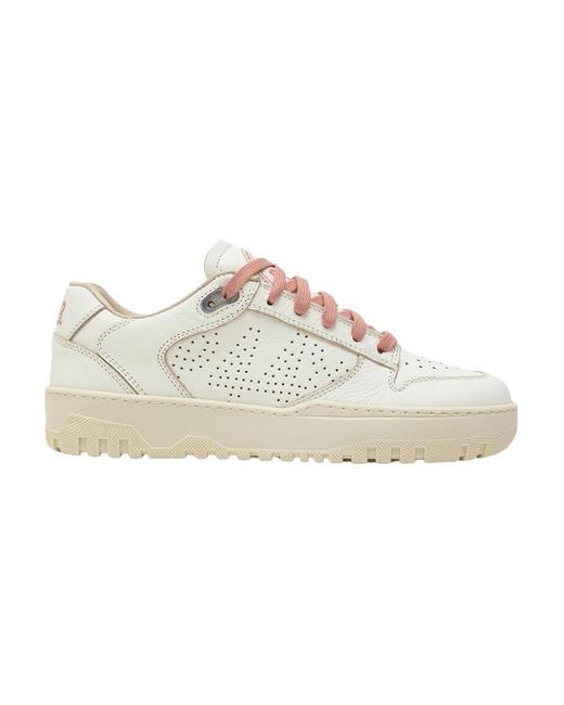 P448 Schoenen ,Leer Mason Mondial Sneakers in het White
