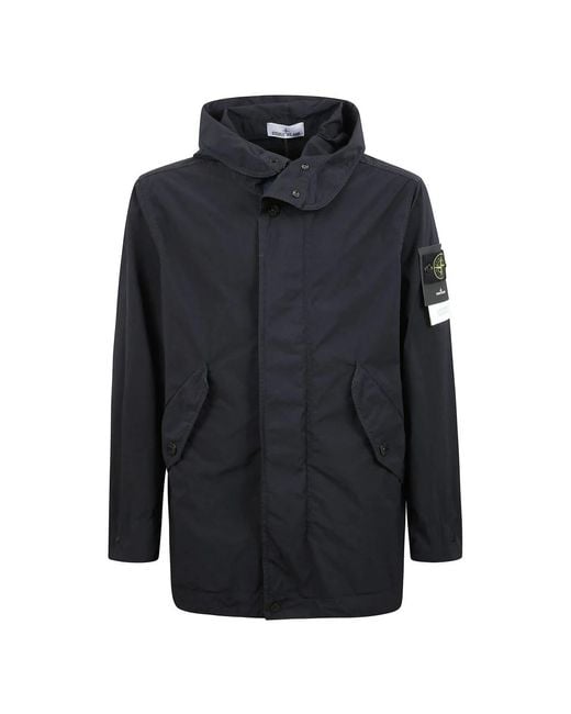 Light Jackets di Stone Island in Blue da Uomo