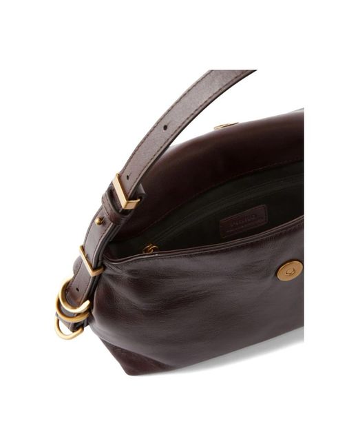 Pinko Brown Shoulder Bags