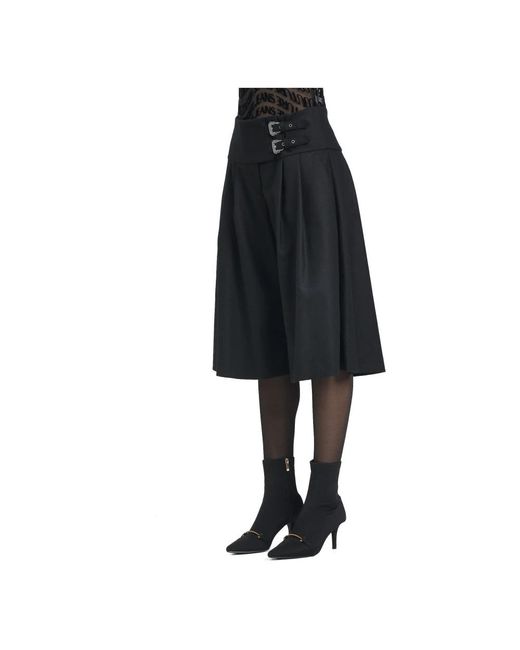 Versace Jeans Couture Black Casual Shorts