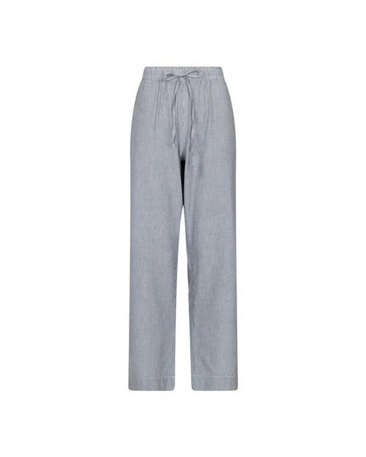 Neo Noir Gray Straight Trousers