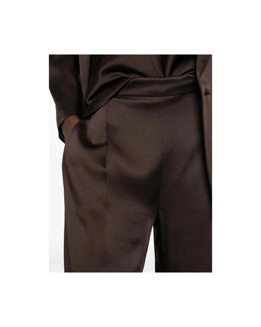 Max Mara Wide Broeken in het Brown