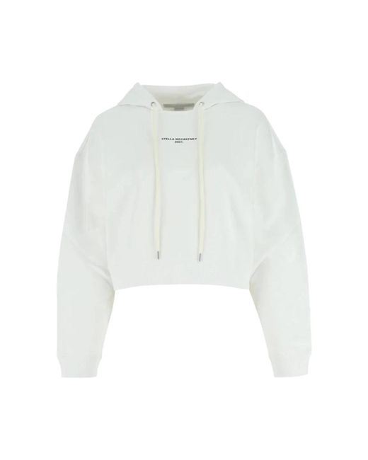 Stella McCartney White Hoodies