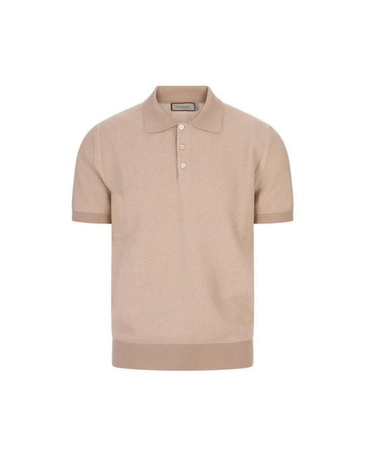 Canali Natural Polo Shirts for men