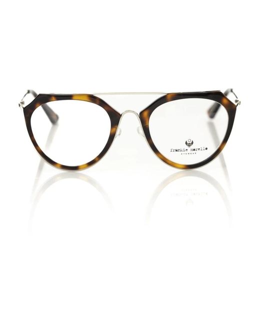 Frankie Morello Brown Glasses