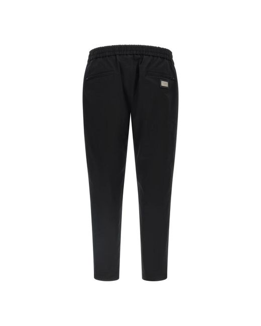 Dolce & Gabbana Black Trousers for men