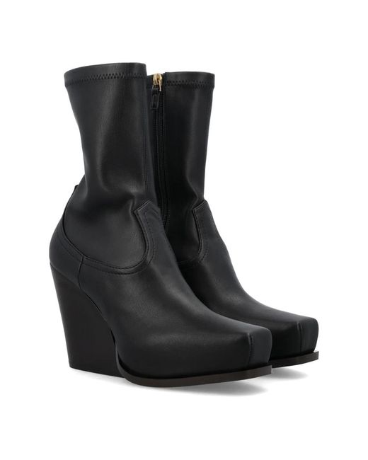 Stella McCartney Black Cowboy & Biker Boots
