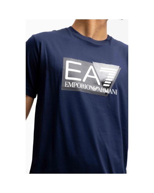 Emporio Armani Visibility t-shirt dunkelblau in Blue für Herren