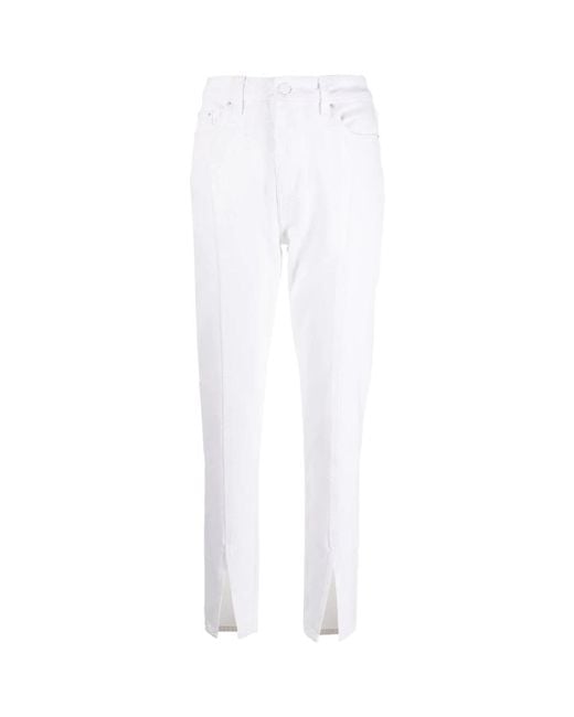 Ksubi White Slim-Fit Jeans