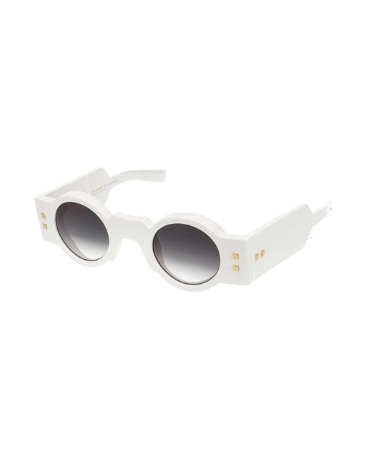 Balmain White Sunglasses