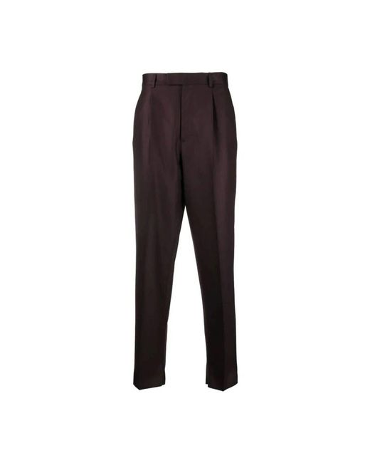 Zegna Wollhose mit falte in Red für Herren