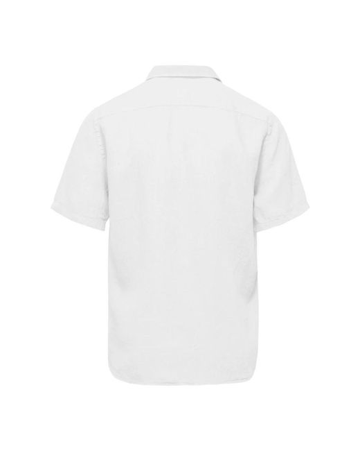 Bomboogie White Short Sleeve Shirts for men