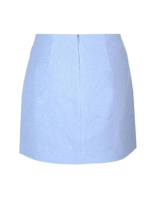 Patou Blue Short Skirts